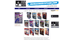 Desktop Screenshot of mangashakespeare.com