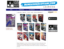 Tablet Screenshot of mangashakespeare.com